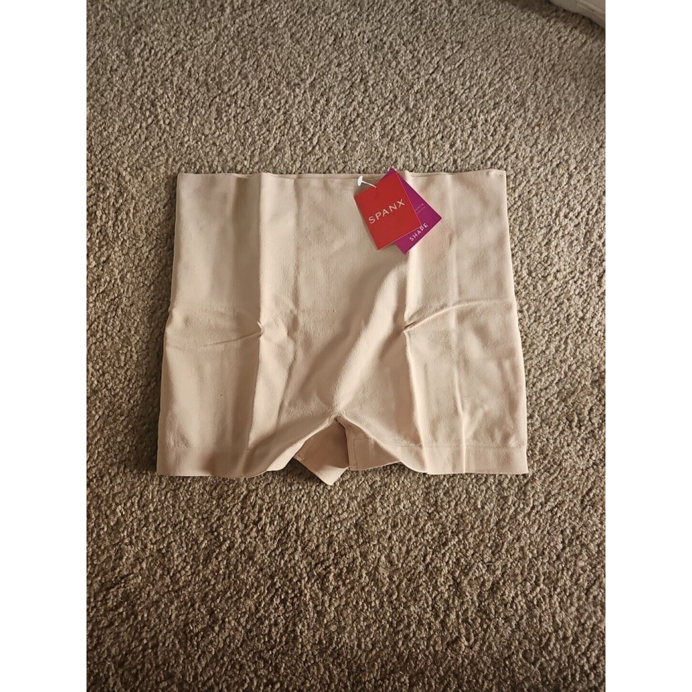 SPANX Everyday Shaping Panties Boyshort Soft Nude XLarge NEW